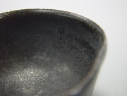 唐津ぐい呑み－黒唐津